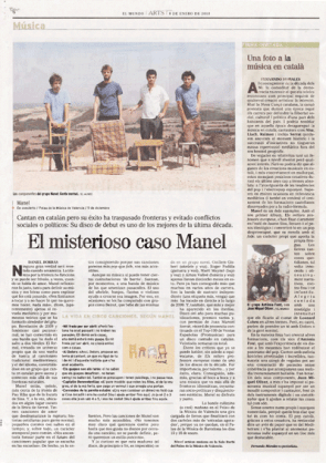 Recorte de prensa (El Mundo)