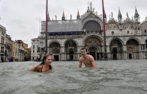 Venecia, como podría ser cualquier ciudad de la nueva era.