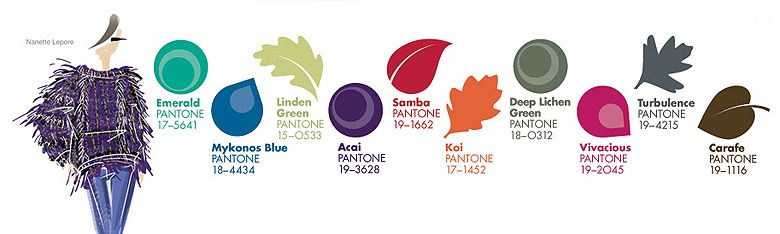 Los pantones del otoño.