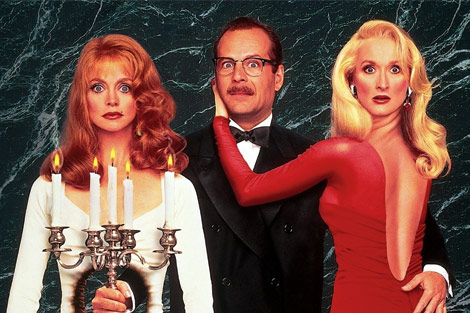 La maravillosa foto de portada de la noventera comedia negra.