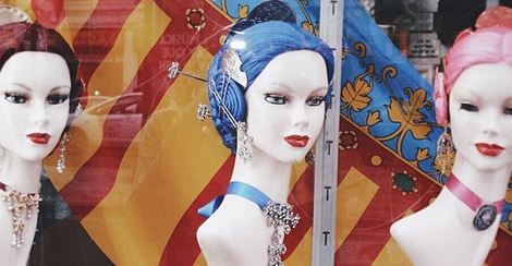 Pelucas, también de fallera.