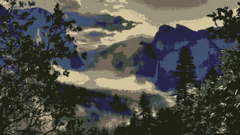 Paisaje para un verano dramático.