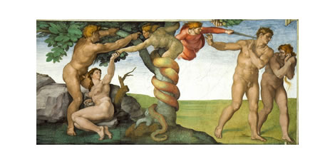 El paraíso según la historia del arte, sin morbo genital.