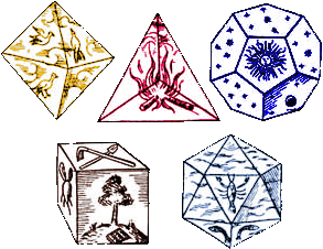 Sólidos platónicos. La geometría pedirá la recuperación de la memoria histórica.