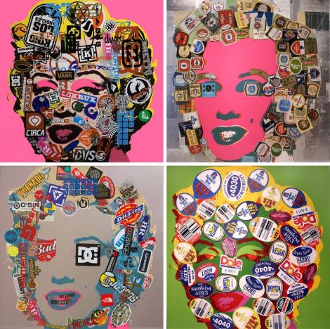"Marilyn", obra de Douglas Coupland.